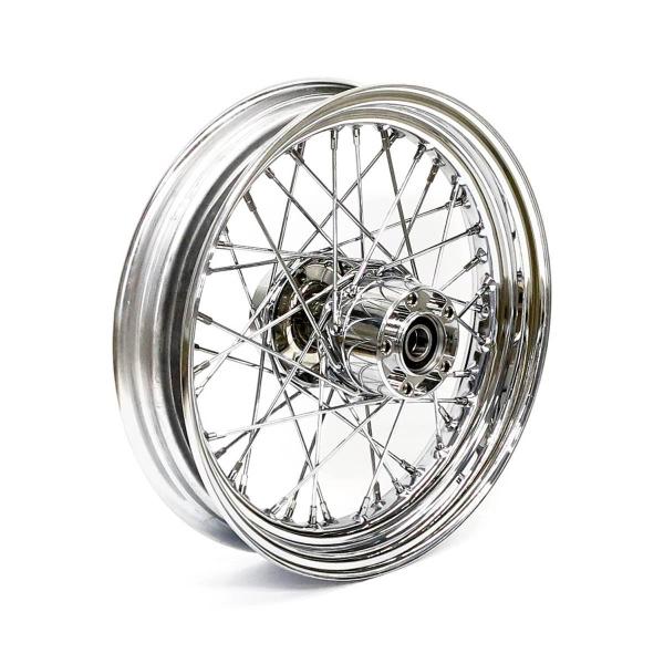 3.00 x 16 Hinterrad 40 Speichen verchromt – 08-17 FLSTC/N (ohne ABS)