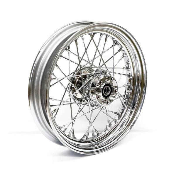 3.00 x 16 Vorderrad 40 Speichen verchromt – 07-17 FLST/C/F/N (ohne ABS) (NU)