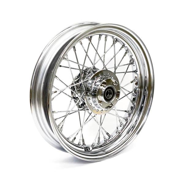 3.00 x 16 front wheel 40 spokes chrome – 14-20 XL1200C/X (no ABS)