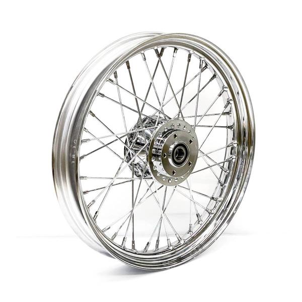 2.50 x 19 front wheel 40 spokes chrome – 04-05 FXD/B/C/L (NU)