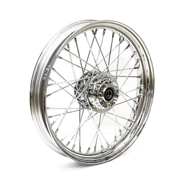 2.50 x 19 front wheel 40 spokes chrome – 11-19 XL1200X/C (no ABS)