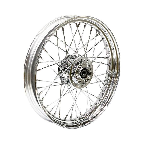 2.50 x 19 front wheel 40 spokes chrome – 08-10 XL Sportster (NU)