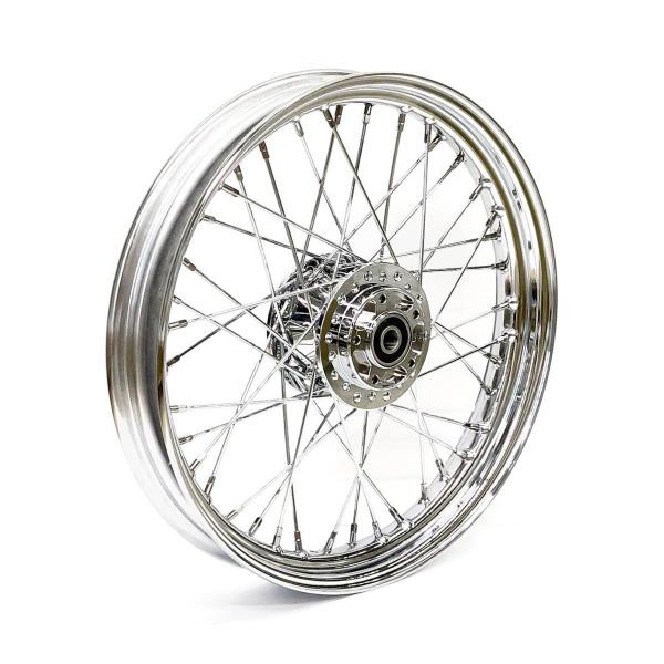 2.50 x 19 front wheel 40 spokes chrome – 06-07 XL Sportster (NU)