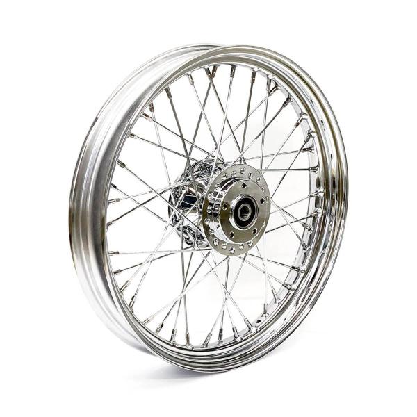 2.50 x 19 front wheel 40 spokes chrome – 06-07 XL Sportster (NU)