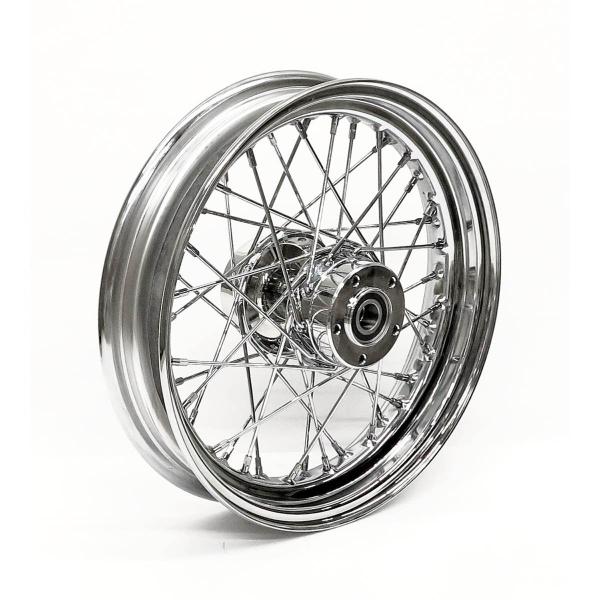 3.00 x 16 front wheel 40 spoke chrome – 00-07 FLT/Touring (NU)