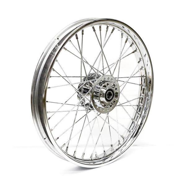 2.15 x 21 front wheel 40 spokes chrome – 04-05 FXD/B/C/L (NU)