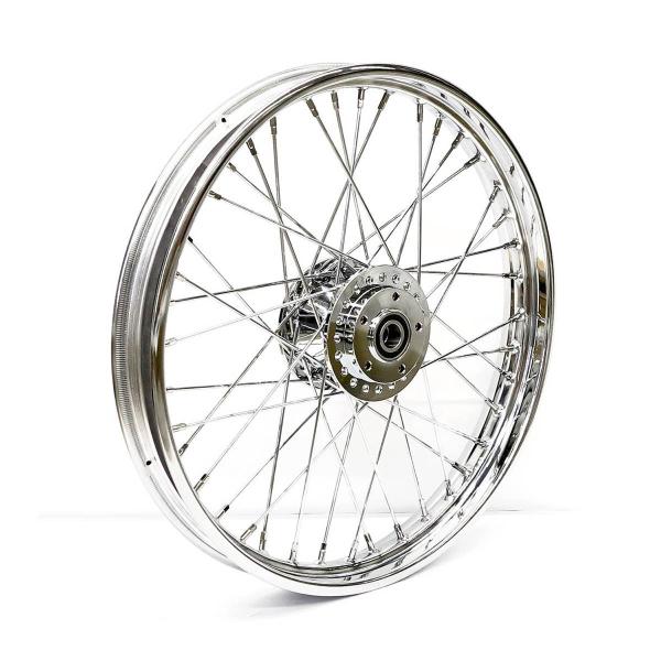 2.15 x 21 front wheel 40 spokes chrome – 04-05 FXD/B/C/L (NU)