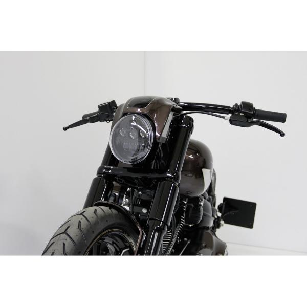 Cult-Werk LED headlamp Set. Night Rod style. glänzend schwarz – 13-17 Softail FXSB Breakout (NU)