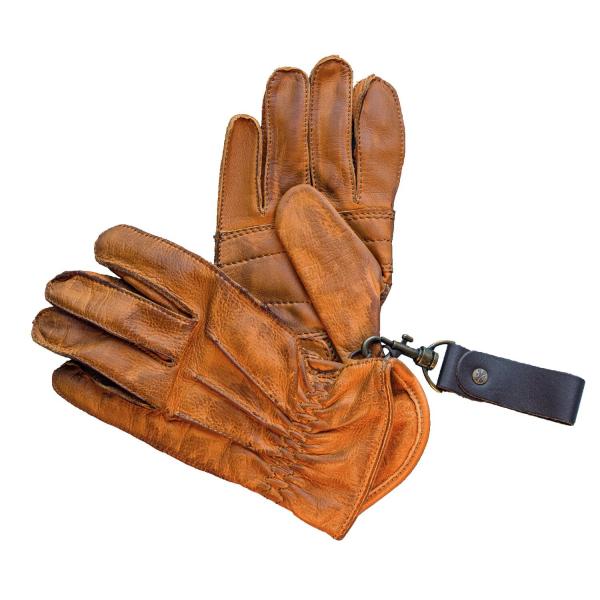 13 1/2 Lowlander gloves cognac, Size 2XL