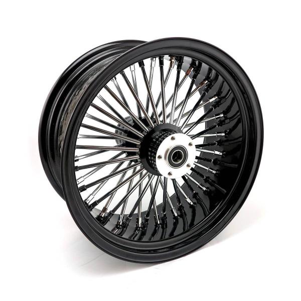 MCS-Radialspeichen-Hinterrad mit 48 Fat Spoke, 8.50 x 18, schwarz – 2006 V-Rod (NU)