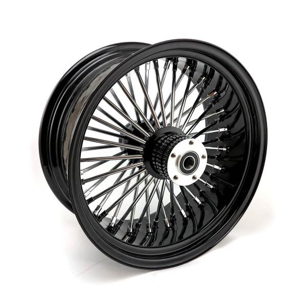 MCS-Radialspeichen-Hinterrad mit 48 Fat Spoke, 8.50 x 18, schwarz – 2006 V-Rod (NU)