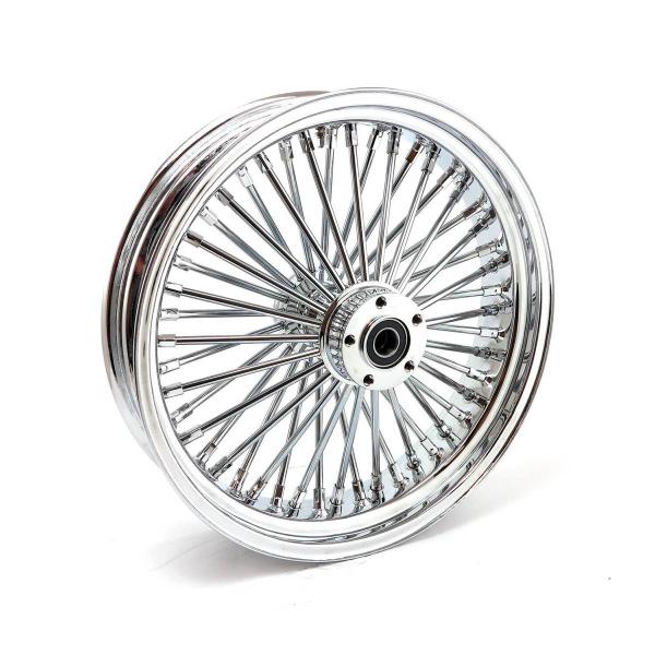 MCS-Radialspeichen-Hinterrad mit 48 Fat Spoke, 4.25 x 18, verchromt – 06-07 Dyna (NU)