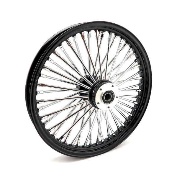MCS-Radialspeichen-Vorderrad mit 48 Fat Spoke, 2.15 x 19, DF, schwarz – Custom-Anwendungen