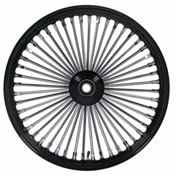 MCS radial 48 fat spoke front wheel 2.15 x 19 SF black – 04-05 FXDWG