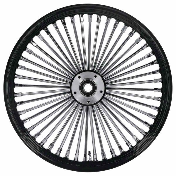 MCS radial 48 fat spoke front wheel 2.15 x 19 SF black – 04-05 FXDWG