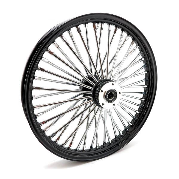 MCS-Radialspeichen-Vorderrad mit 48 Fat Spoke, 2.15 x 21, DF, schwarz – Custom-Anwendungen