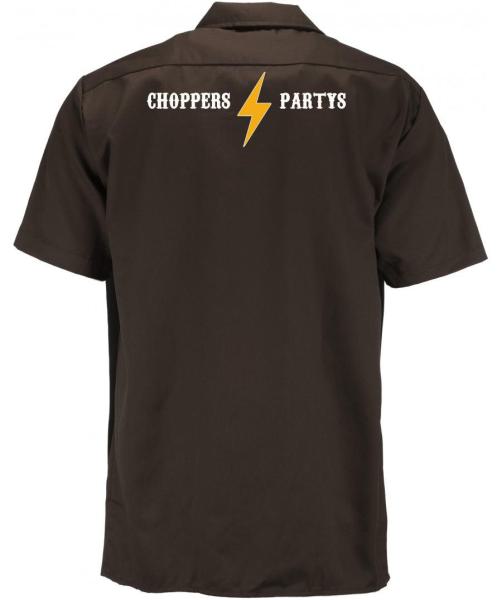 Choppers n Partys Brown  for Pistols  Hemd
