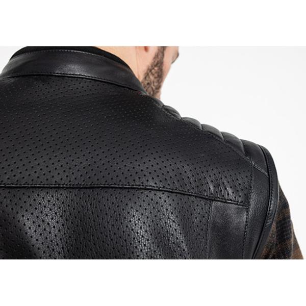 John Doe Storm Leather Vest Black - Lederweste Kutte Leder