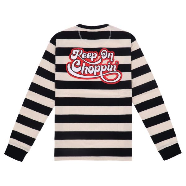 13 1/2 KOC long sleeve black/white, Size M