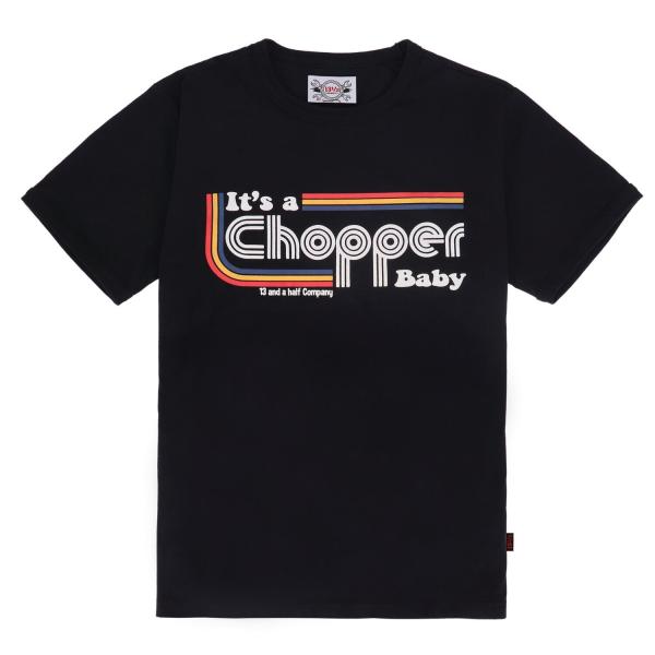 13 1/2 It's a chopper baby t-shirt black, Size 2XL