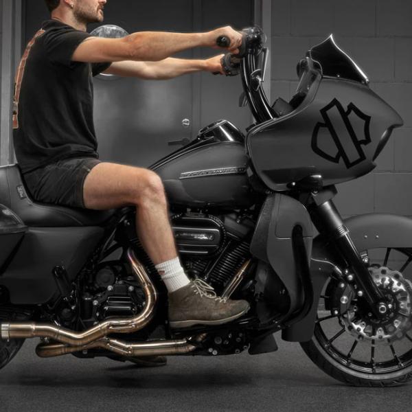 Killer Custom, 2" Killer Bull Fat Bar. 14" Rise Lenkrad für Harley-Davidson® 15-20 Road Glide