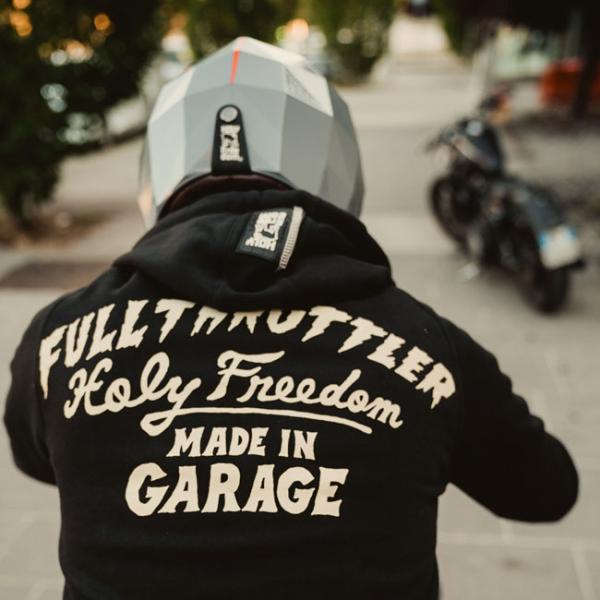Holy Freedom Japan Dream Zip Hoodie Jacket Black