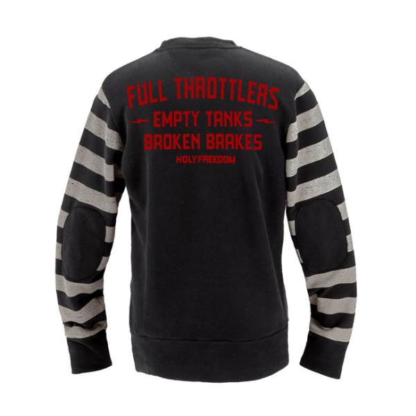 Holy Freedom Fullthrottlers Sweatshirt Black/White