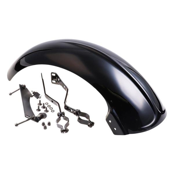 Cult-Werk Heckfender conversion Set ''Old School''. G/schwarz – 18-26 Softail: 25-26 FXBB Street Bob 117; 21-24 (NU) FXBBS Street Bob 114; 18-20 (NU) FXBB Street Bob 107; 20-24 (NU) FXST (NU) Softail Standard 107