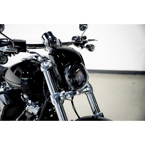 Cult-Werk Cult- Werk, headlamp Set. ''Night Rod Style''. mattschwarz – 25-26 FXBR Breakout 117
