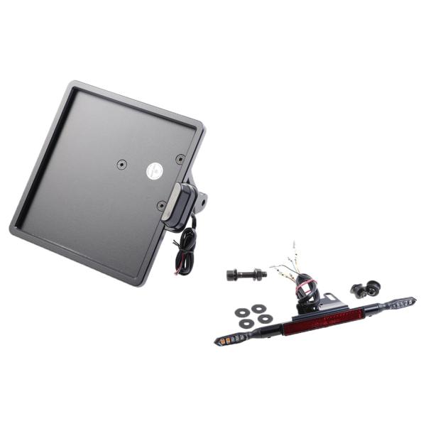 Cult-Werk Cult- Werk, Kennzeichenhalter & 3-1 light unit set. schwarz – 21-26 RH1250S Sportster S