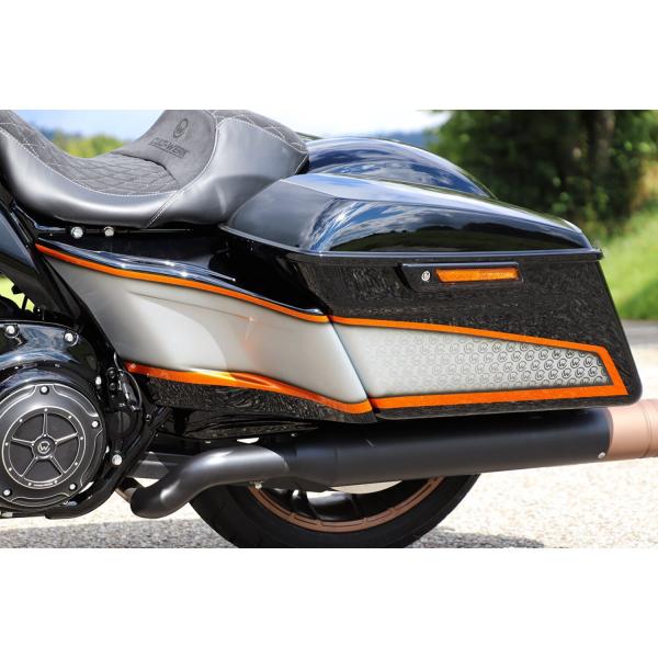 Cult-Werk Seitenabdeckung set Custom. ST only. mattschwarz – 22-23 FLTRXST Road Glide ST; 22-13 FLHXST Street Glide ST (NU)