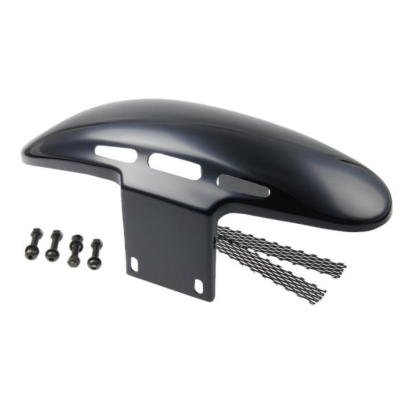 Cult-Werk ''Custom V2'' Frontfender, 19". glänzend schwarz – 23-26 Gen2 Touring: 24-26 FLHX; 2026 FLHXL; 2025 FLHXU; 23-26 FLHXSE; 2026 FLXSTSE; 2026 FLHXLSE; 24-26 FLTRX; 2026 FLTRXL; 23-25 FLTRXSE; 24-26 FLTRXSTSE