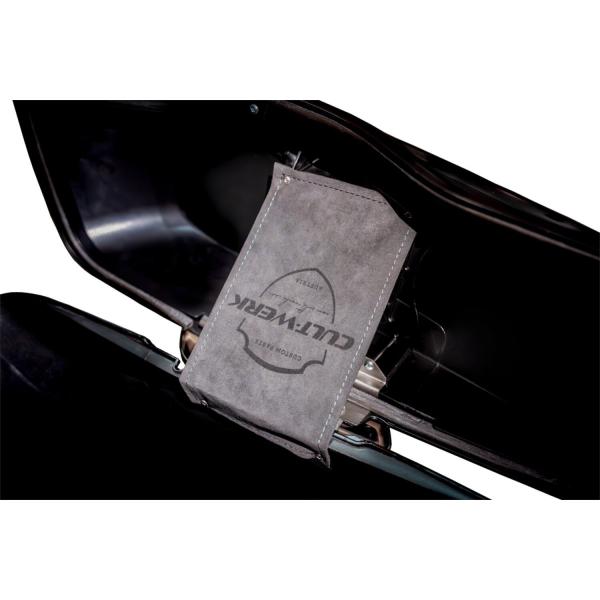 Cult-Werk extended saddlebag set. glänzend schwarz – 24-26 FLHX Street Glide; 23-26 FLHXSE CVO Road Glide; 2026 FLHXSTSE; 24-26 FLTRX Road Glide; 23-25 FLTRXSE CVO Road Glide; 24-26 FLTRXSTSE CVO Road Glide ST