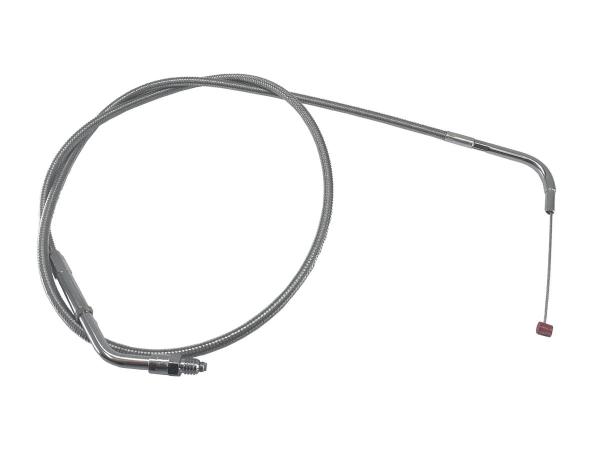 ÖFFNERZÜGE FÜR FRÜHE MIKUNI HSR42/45 VERGASER UND GASGRIFFE MIT GEWINDEANSCHLUSS 1986-1995 - BARNETT CLUTCHES & CABLES