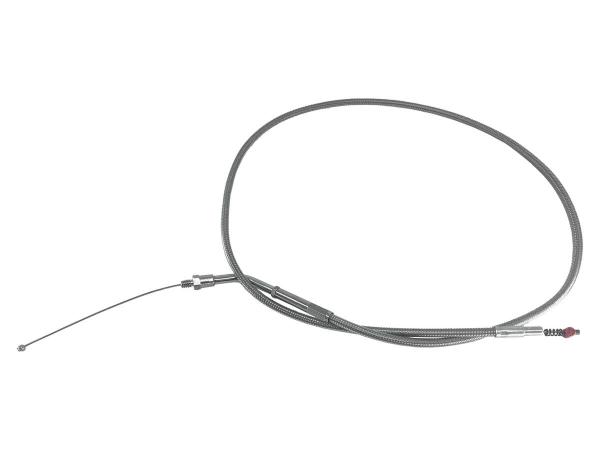 ÖFFNERZÜGE FÜR FRÜHE MIKUNI HSR42/45 VERGASER UND GASGRIFFE MIT GEWINDEANSCHLUSS 1986-1995 - BARNETT CLUTCHES & CABLES