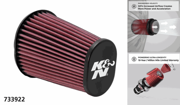 K&N AIR CHARGER PERFORMANCE ANSAUGKITS - K&N