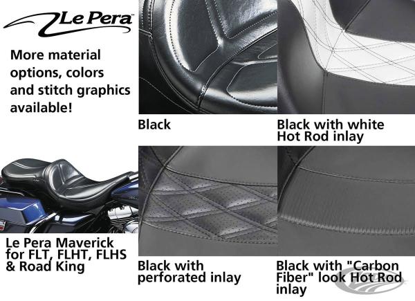 LE PERA MAVERICK FÜR FLT, FLHT, FLHS & ROAD KING - LE PERA