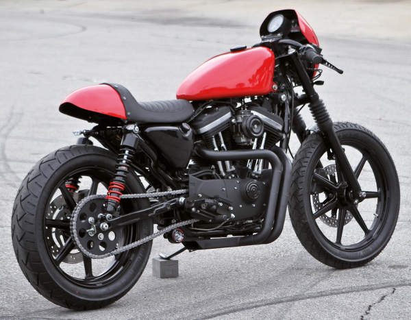 CAFE RACER STYLE SITZ FÜR SPORTSTER