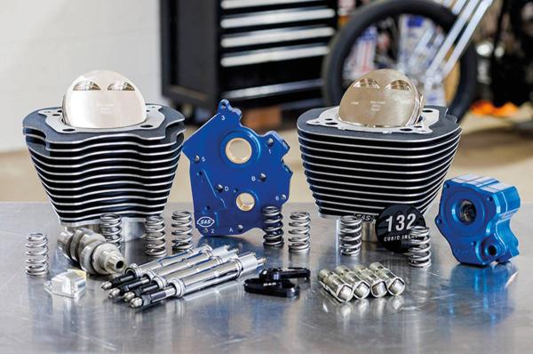 S&S 124CI, 128CI, 129CI & 132CI POWER PACKAGES FÜR MILWAUKEE EIGHT - S&S CYCLE
