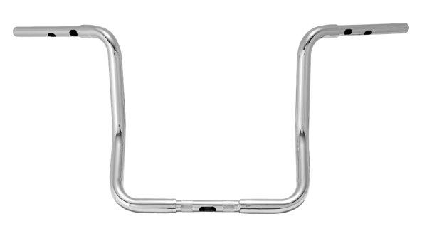 BURLY 1 1/4" BAGGER BATWING BARS