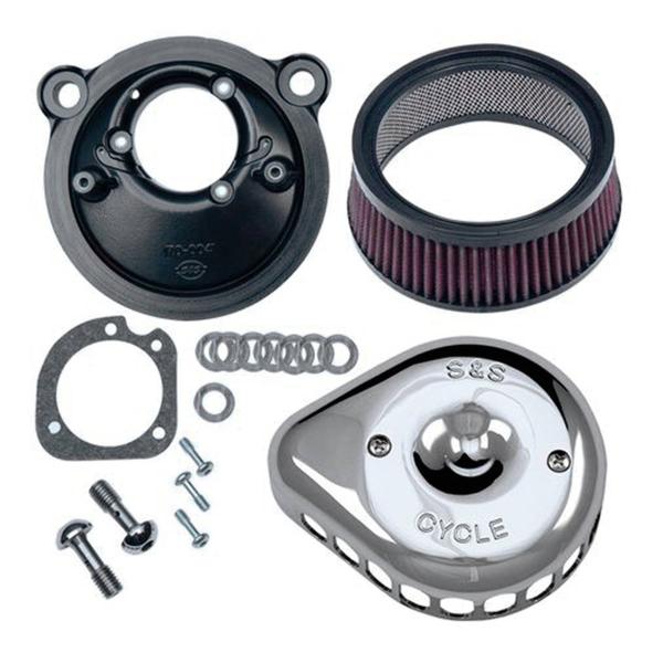 S&S STEALTH MINI TEARDROP LUFTFILTER-KITS - S&S CYCLE