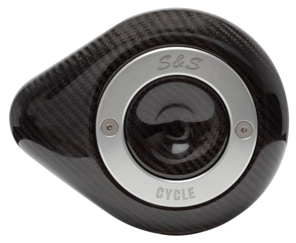 S&S STEALTH CARBON TEARDROP LUFTFILTER - S&S CYCLE