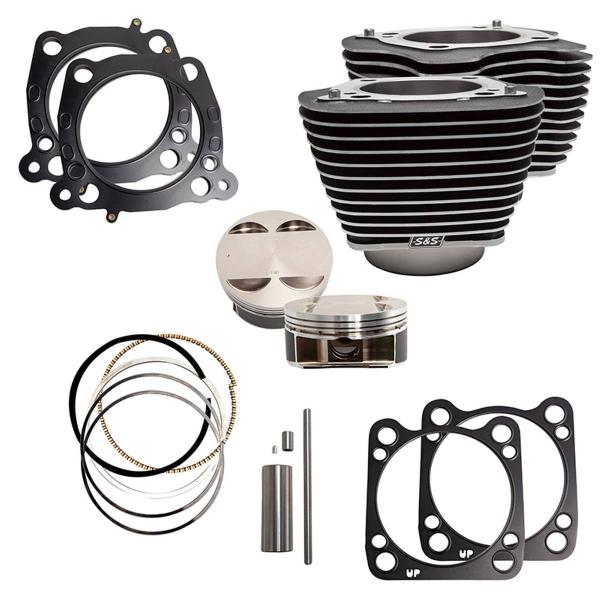 S&S 4 1/2" BIG BORE KITS FÜR MILWAUKEE EIGHT - S&S CYCLE