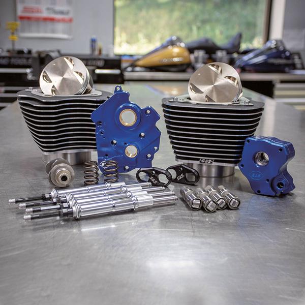S&S 124CI, 128CI, 129CI & 132CI POWER PACKAGES FÜR MILWAUKEE EIGHT