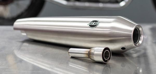 S&S TAPERED CONE SLIP-ONS FÜR ROYAL ENFIELD 650 TWINS - S&S CYCLE