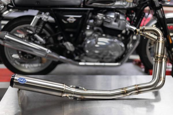S&S QUALIFIER 2-IN-1 AUSPUFFANLAGE FÜR ROYAL ENFIELD 650 TWINS - S&S CYCLE