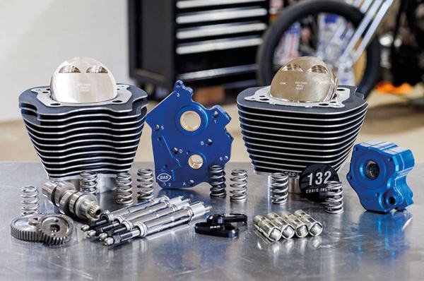 S&S 124CI, 128CI, 129CI & 132CI POWER PACKAGES FÜR MILWAUKEE EIGHT