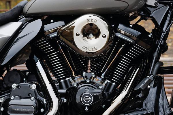 S&S STEALTH DARK CHROME TEARDROP LUFTFILTER KIT