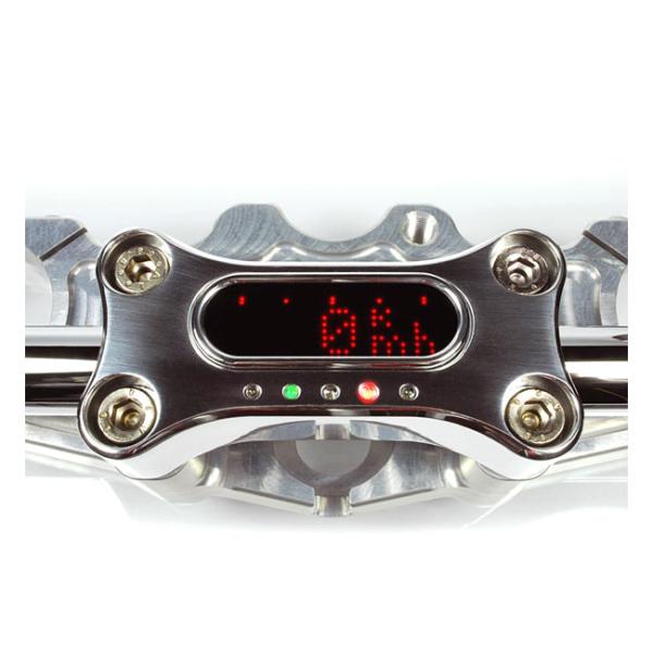 Motogadget - MSM handlebar top clamp. 22mm. Polished - Motogadget, MSM-Lenkeroberklemme. 22mm. Poliert