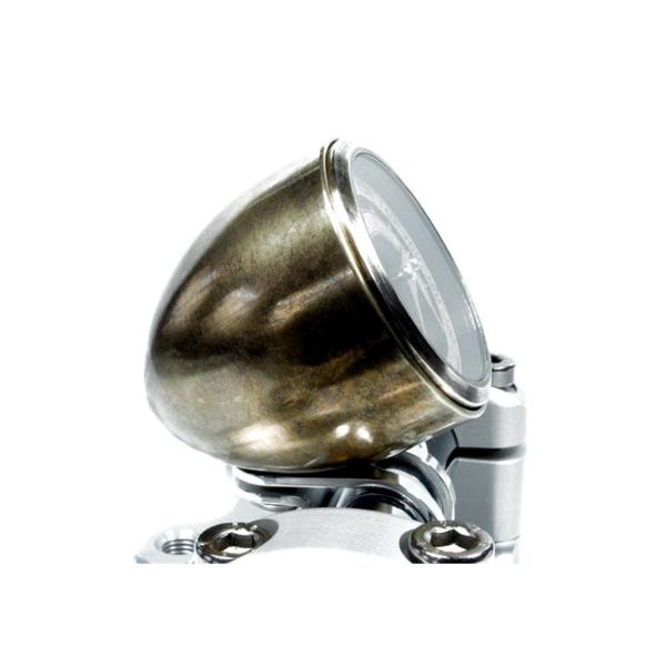 Motogadget - Tiny mount cup 'Vintage Brass' 22mm. Black - Motogadget, Winziger Montagebecher 'Vintage Brass' 22mm. Vintage-Messing